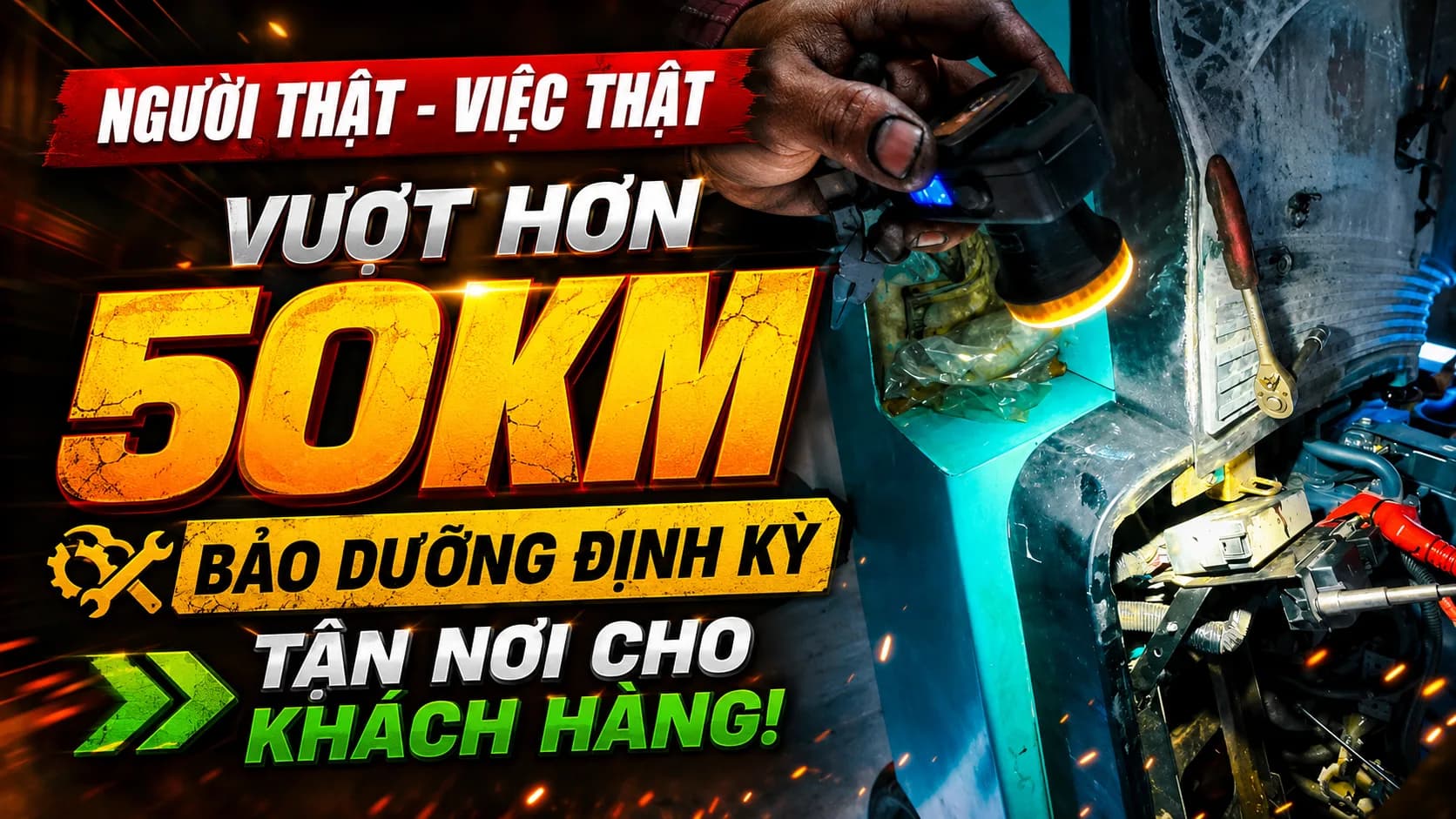 Bảo Dưỡng Tận Tâm – Vận Hành Bền Bỉ: Hành Trình Làm Mới Từng Cỗ Máy